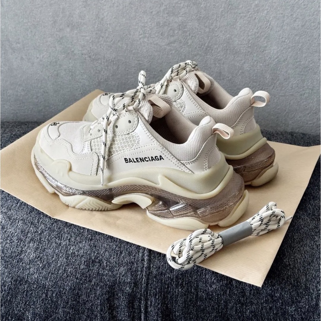 BALENCIAGA Triple S Clear Sole 36