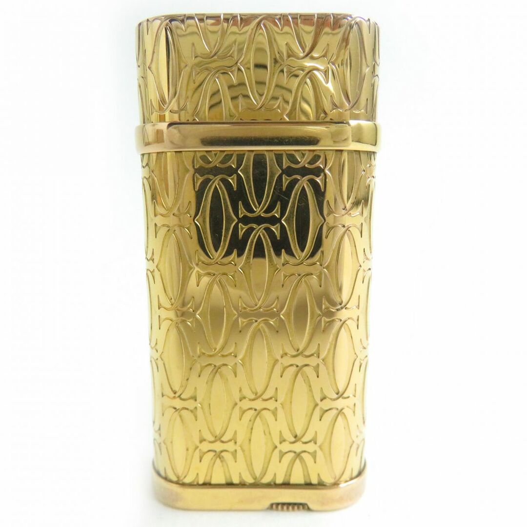 カルティエ　Cartier ライター　lighter ゴドロンデコール　ゴールド