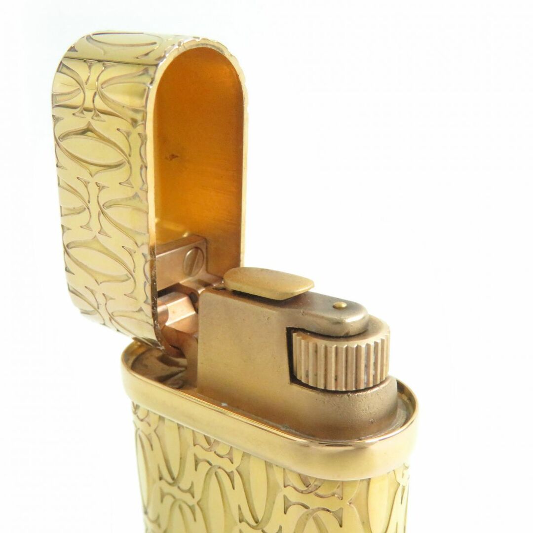 カルティエ　Cartier ライター　lighter ゴドロンデコール　ゴールド