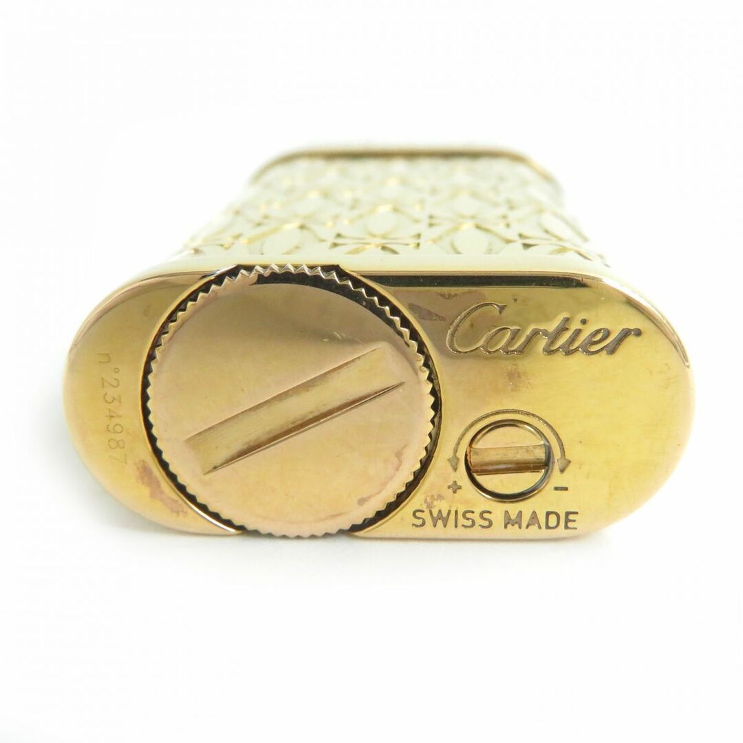 カルティエ　Cartier ライター　lighter ゴドロンデコール　ゴールド