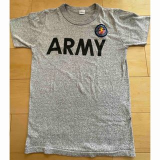 チャンピオン(Champion)のチャンピオン 80's USA製 ARMY tシャツ ワッペン付き　サイズM(Tシャツ/カットソー(半袖/袖なし))