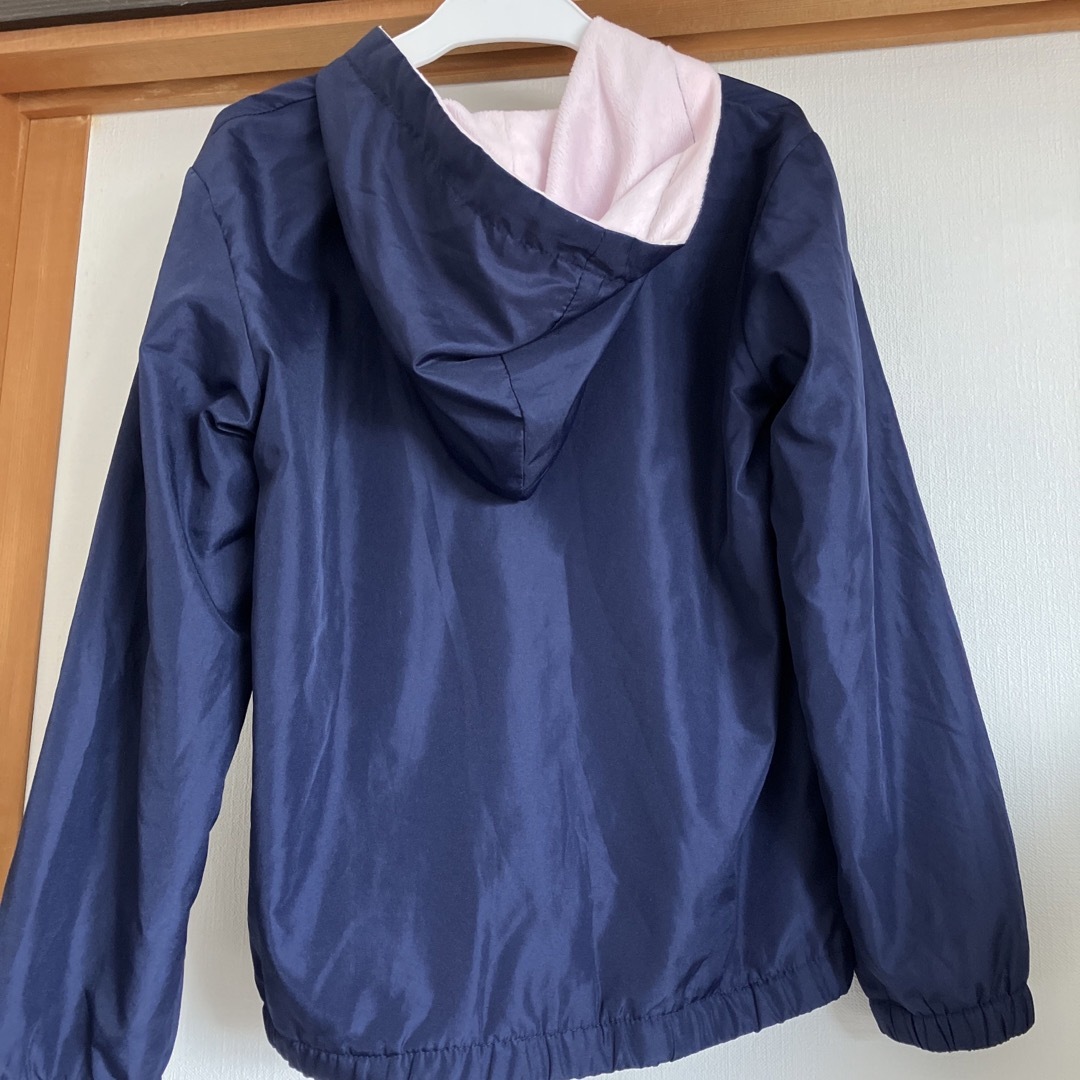 女の子　裏フリースジャンパー　140 キッズ/ベビー/マタニティのキッズ服女の子用(90cm~)(ジャケット/上着)の商品写真