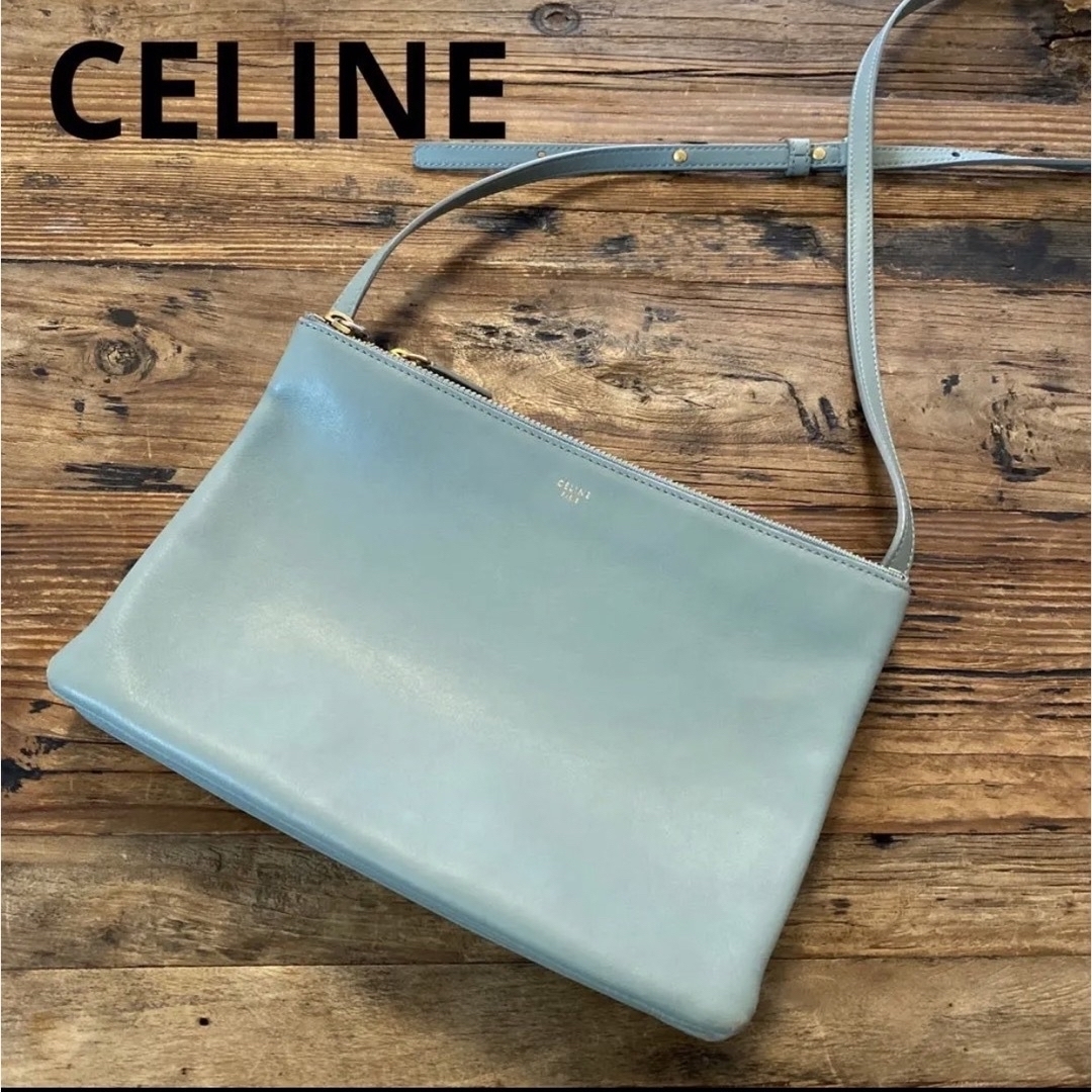 CELINE セリーヌ ショルダーバッグ LARGE TRIO-