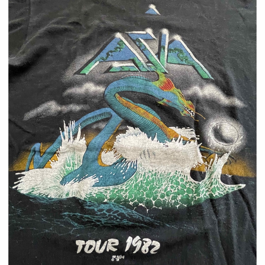 ヴィンテージ 80's バンドt ASIA 1982年ツアーtシャツ