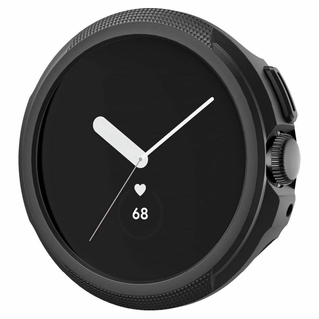 【色: マット・ブラック】Spigen Google Pixel Watch ケ