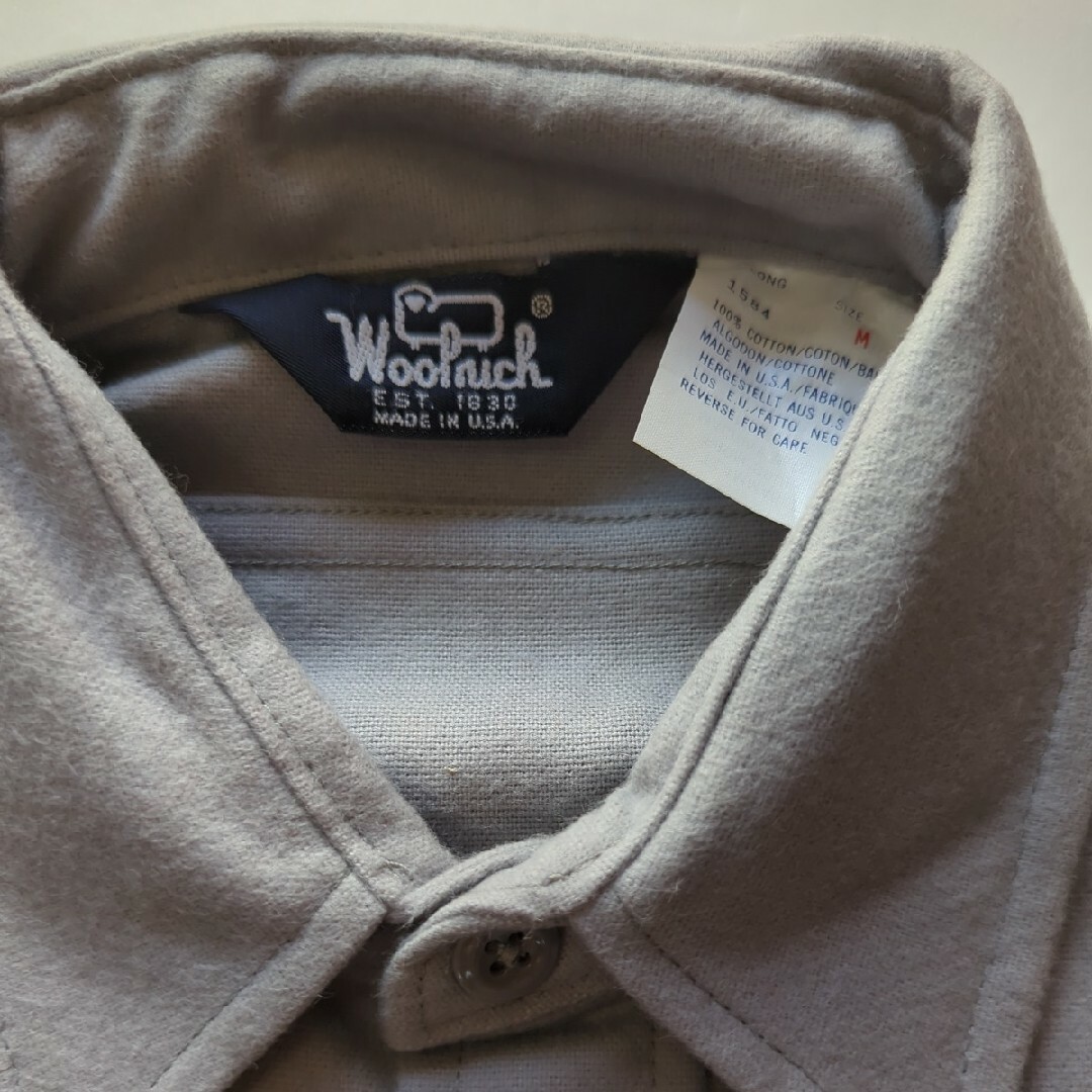 WOOLRICH(ウールリッチ)のVINTAGE WOOLRICH Chamoisシャツ米国製DEAD STOCK メンズのトップス(シャツ)の商品写真