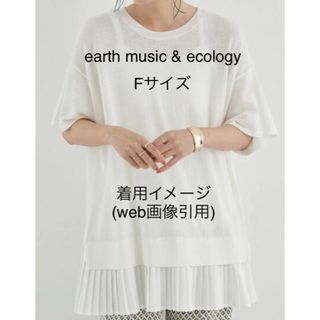 アースミュージックアンドエコロジー(earth music & ecology)の★新品★ earth music&ecology ニットプルオーバー(ニット/セーター)