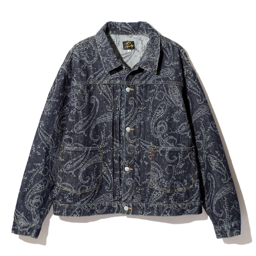 needles JEAN JACKET 13OZ DENIM PAISLEY