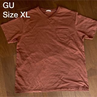 ジーユー(GU)のGU ジーユー　メンズ　半袖　Tシャツ　Vネック(Tシャツ/カットソー(半袖/袖なし))