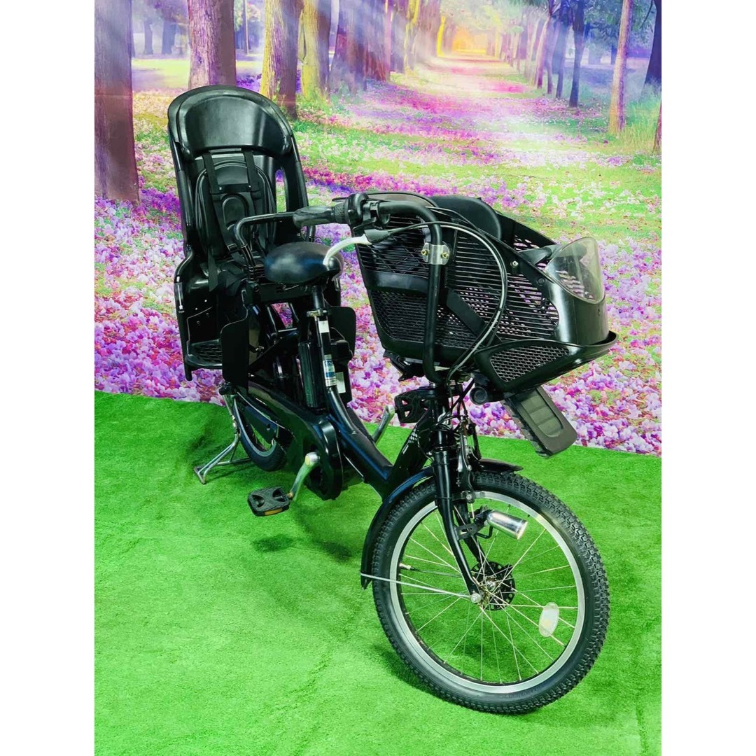 先着予約 ☆5589子供乗せ電動アシスト自転車ブリヂストン3人乗り対応20