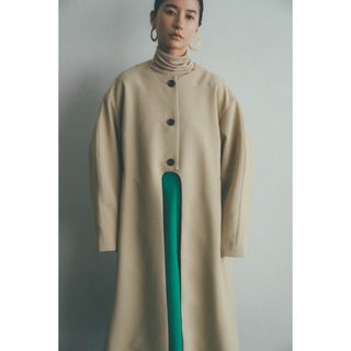 クラネ(CLANE)のclane ARCH CUT FLARE COAT(ロングコート)