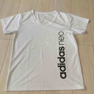 アディダス(adidas)のアディダス　ネオ　ポリエステル半袖シャツ　Mサイズ(Tシャツ/カットソー(半袖/袖なし))