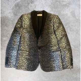 サンローラン(Saint Laurent)のSAINT LAURENT PARIS サンローランパリ　レオパードジャケット(テーラードジャケット)