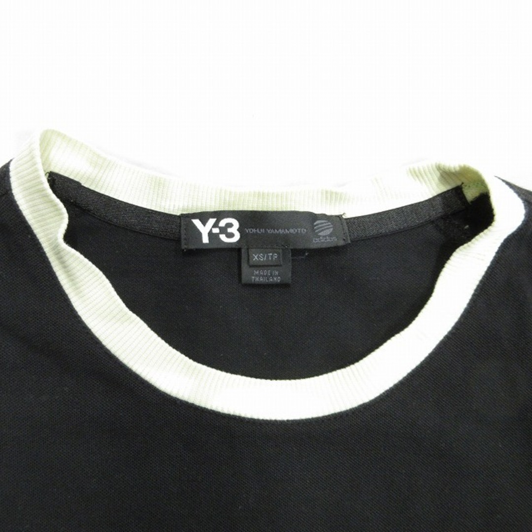 y-3 ワイスリー Tシャツ ヨウジヤマモト 黒 xs