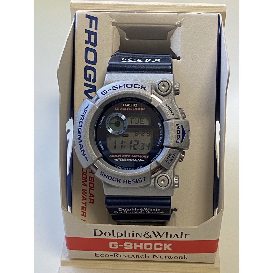 G-SHOCK(ジーショック)のG-SHOCK/イルクジ/限定/フロッグマン/GW-200K/ビンテージ/箱付 メンズの時計(腕時計(デジタル))の商品写真