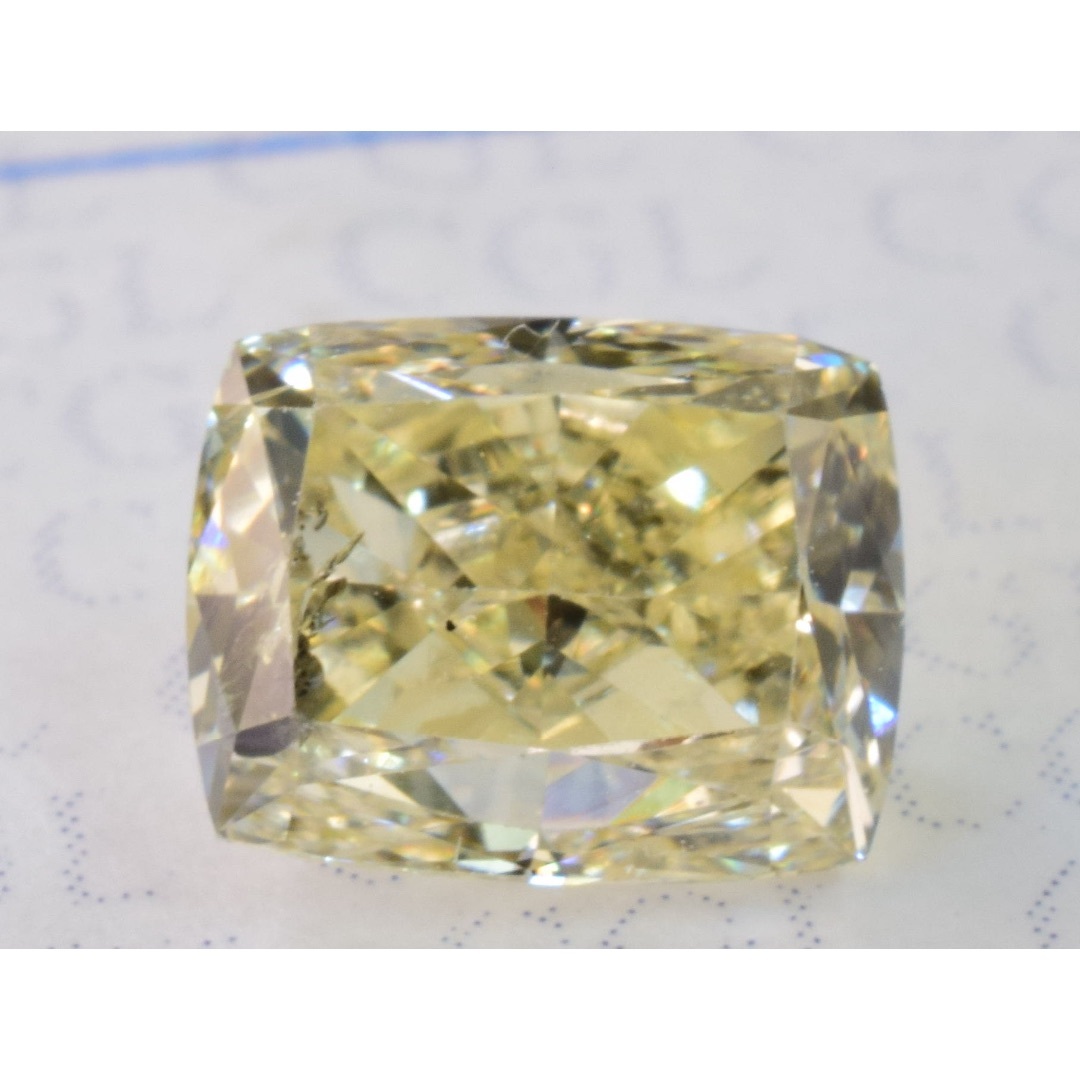 中宝研ソーティング　0.993ct very light yellow I1