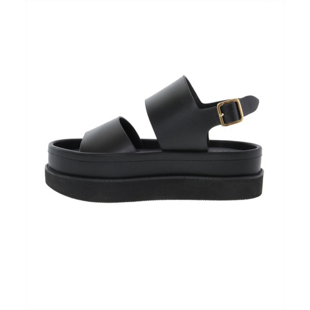 CLANE BULKY SOLE SANDAL BLACK 37