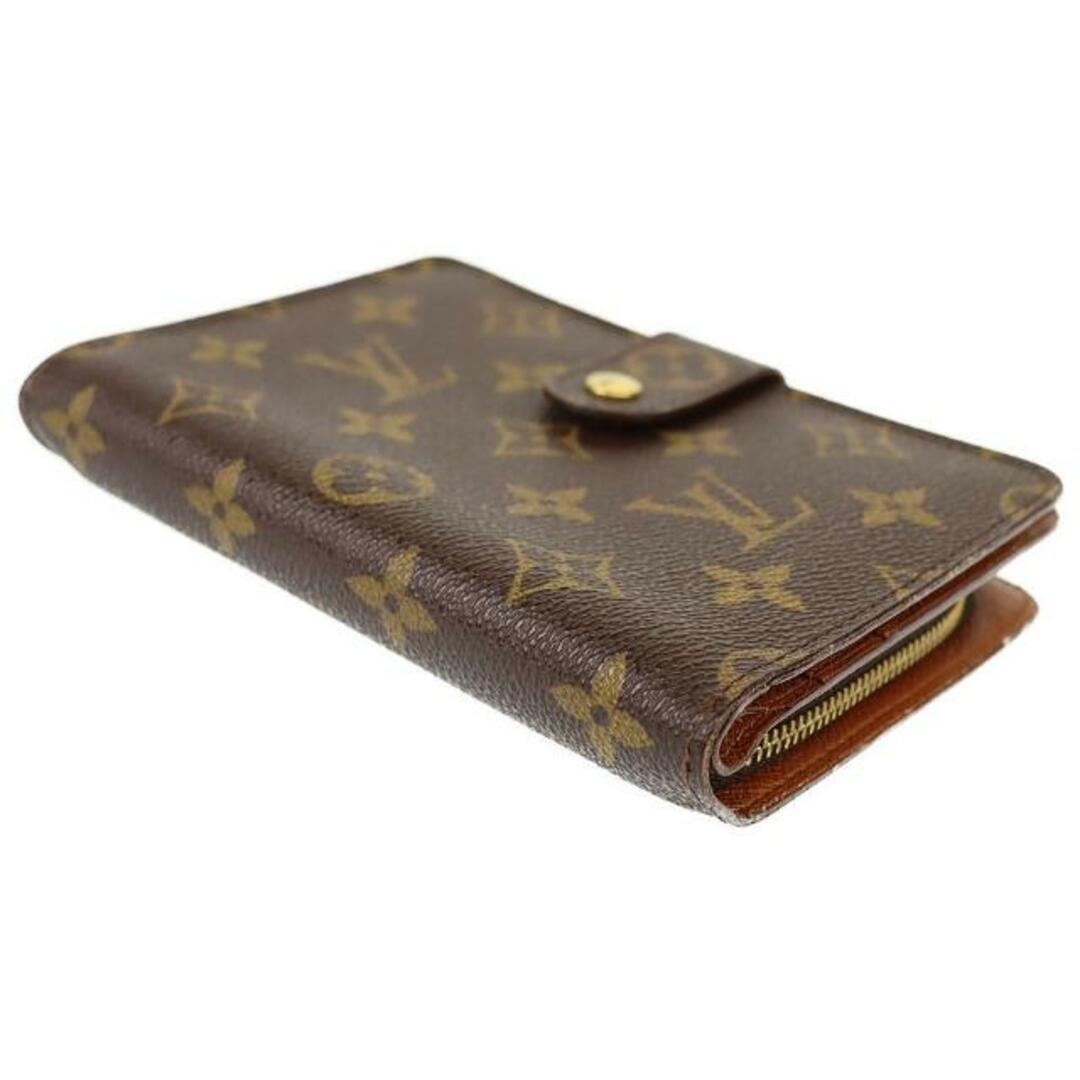 ルイヴィトン コンパクトウォレット ポルトパピエ ジップ M61207  モノグラムライン ブラウン LOUIS VUITTON  | ファッション サイフ 茶 シンプル ブランド小物 Bランク 2