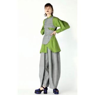 即納&大特価】 【ほぼ未使用】ENFOLD グレンチェック スカートパンツ