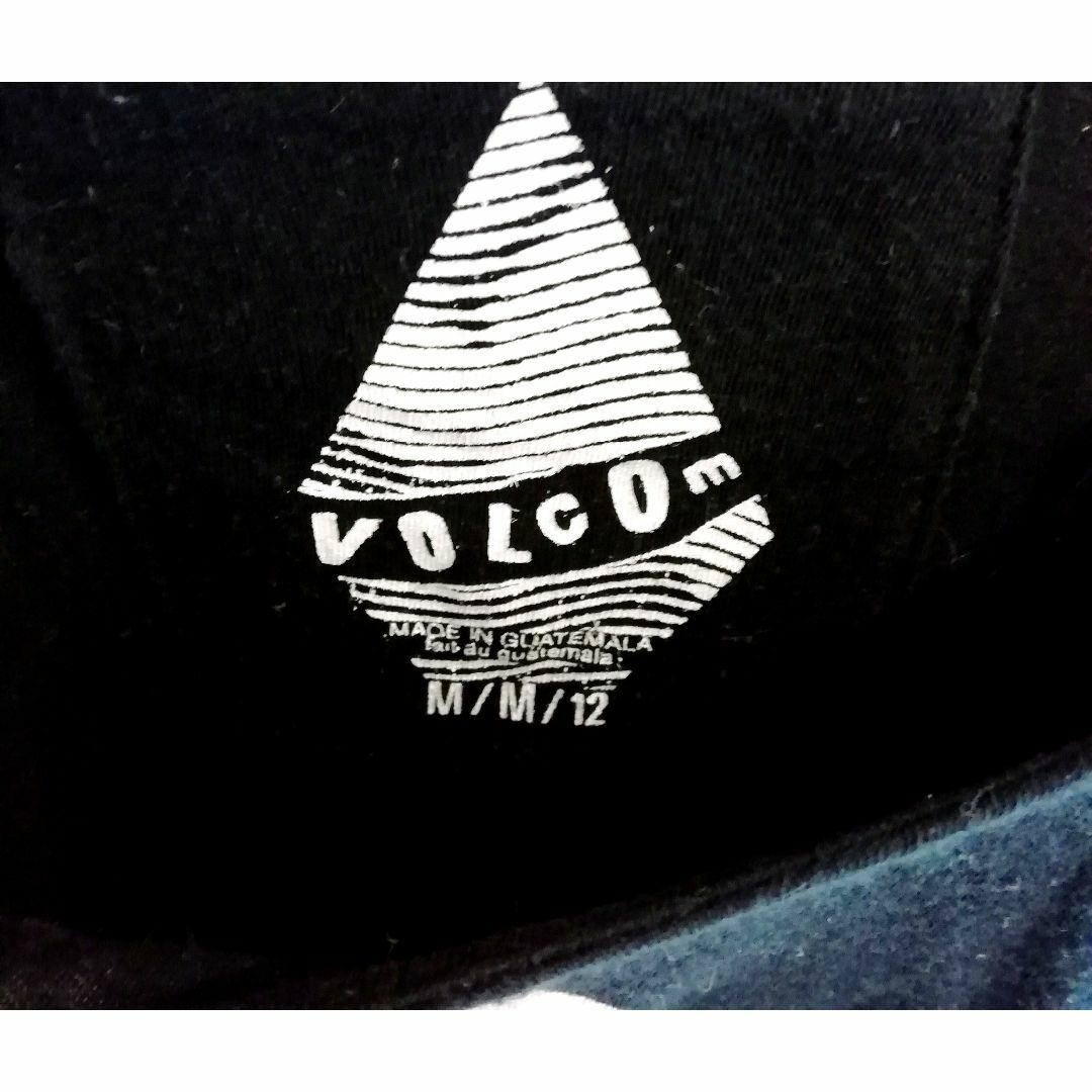 volcom(ボルコム)のVOLCOM ショート丈 黒 ブラック 半袖 コットン Tシャツ 綿 カジュアル レディースのトップス(Tシャツ(半袖/袖なし))の商品写真