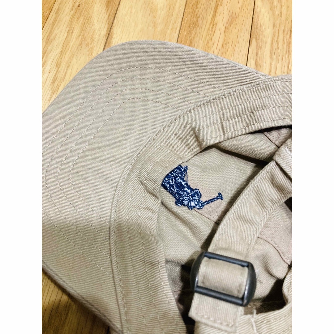 POLO RALPH LAUREN(ポロラルフローレン)のPOLO RALPH LAUREN キッズキャップ ベージュ キッズ/ベビー/マタニティのこども用ファッション小物(帽子)の商品写真