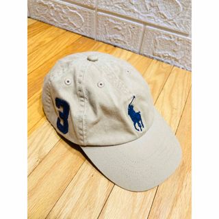 ポロラルフローレン(POLO RALPH LAUREN)のPOLO RALPH LAUREN キッズキャップ ベージュ(帽子)