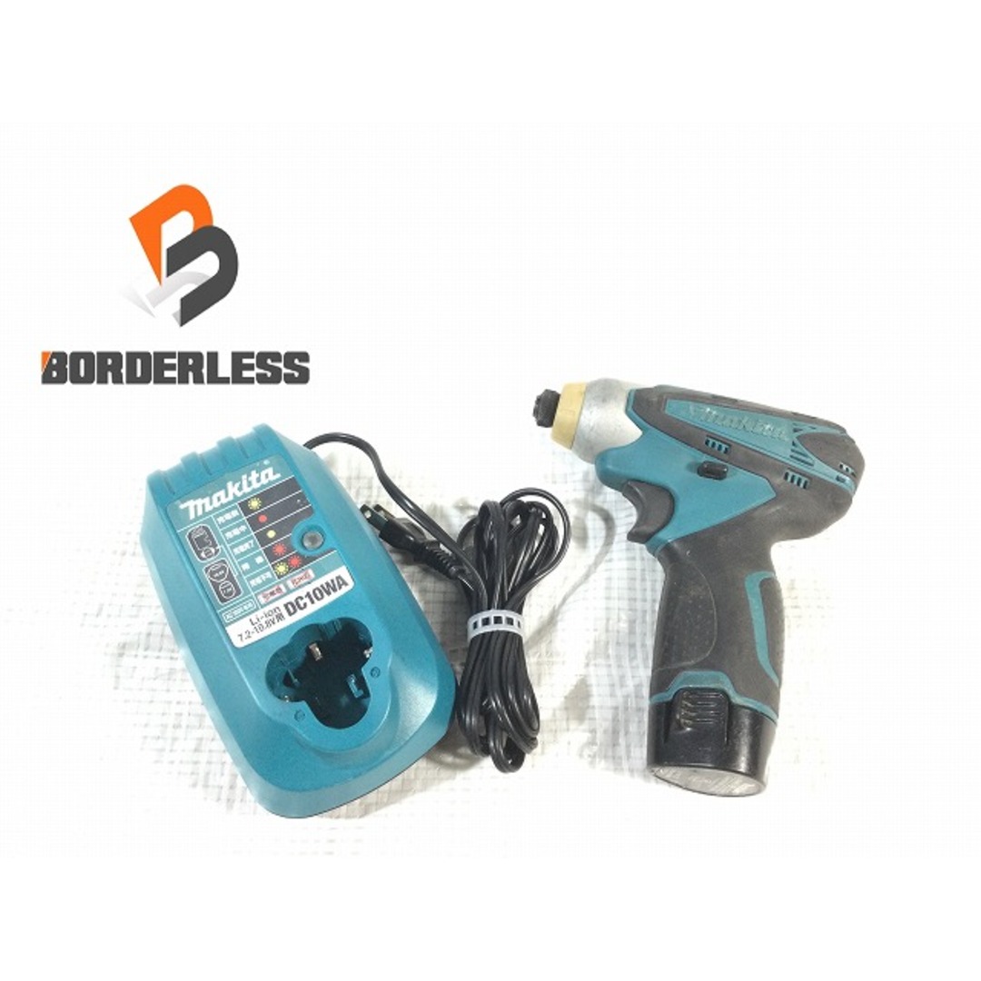 ☆中古品☆makita マキタ 10.8V 充電式インパクトドライバー TD090D バッテリー1個(1.3Ah) 充電器付 コードレス 77409 | フリマアプリ ラクマ