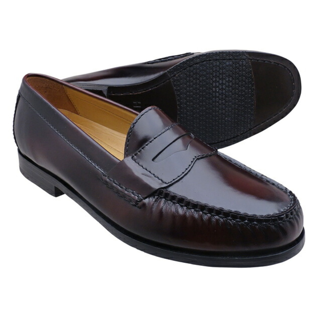 Cole Haan(コールハーン)の【全商品返品可】Cole Haan コールハーン PINCH GRAND PENNY ピンチ グランド ペニー C12755 BURGUNDY バーガンディー メンズ ローファー US8.5(26.0) メンズの靴/シューズ(ドレス/ビジネス)の商品写真