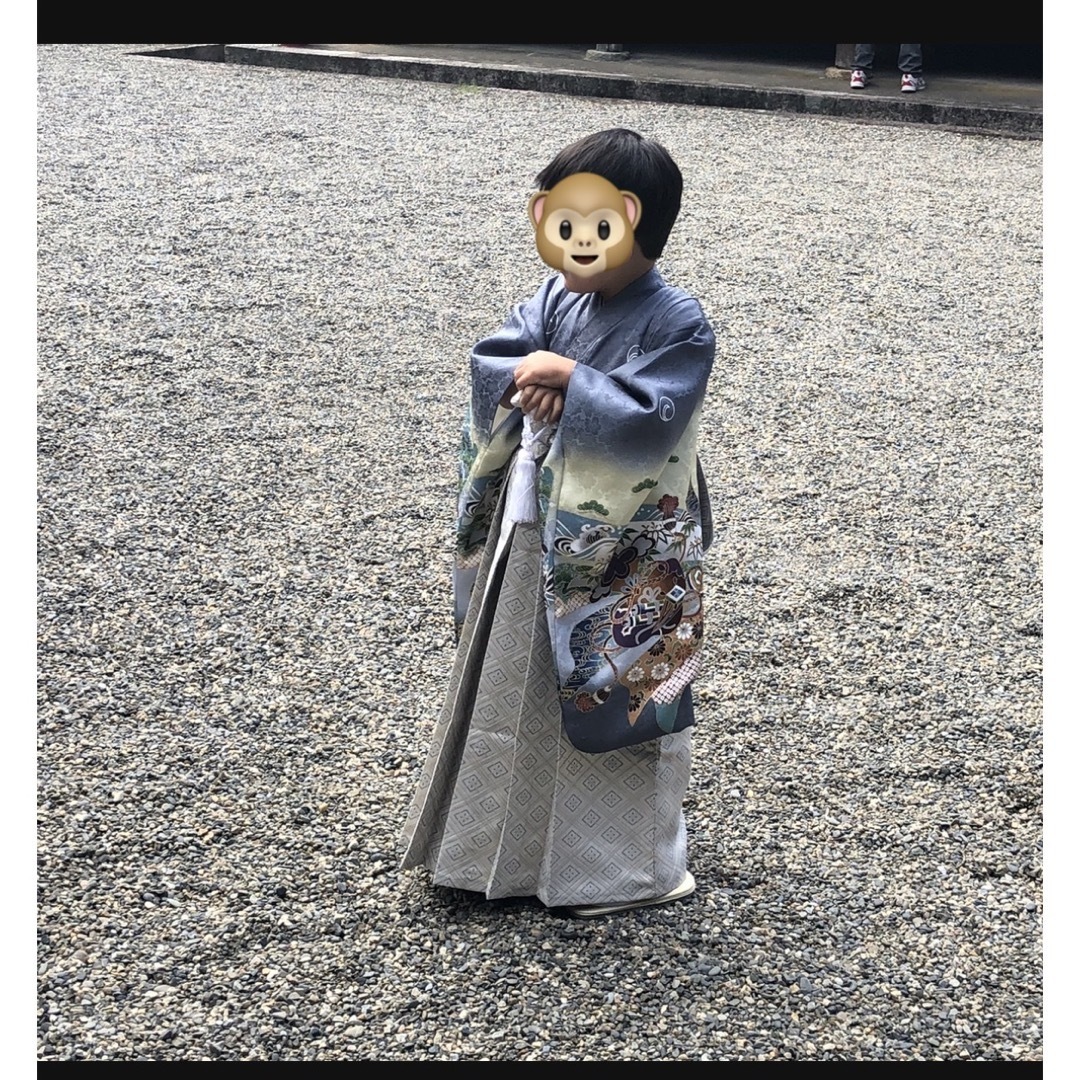 袴 セット 七五三 753 男の子 節句 衣装 業平菱