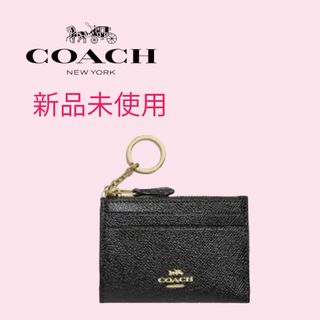 コーチ(COACH)のコーチCOACH小物パスケースF88250IMBLKキーリング レディース (パスケース/IDカードホルダー)