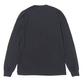 美品 ドルチェ&ガッパーナ Dolce & Gabbana コットン100% 長袖 カットソー ロングTシャツ トップス ブラック size52  Y02261 | フリマアプリ ラクマ