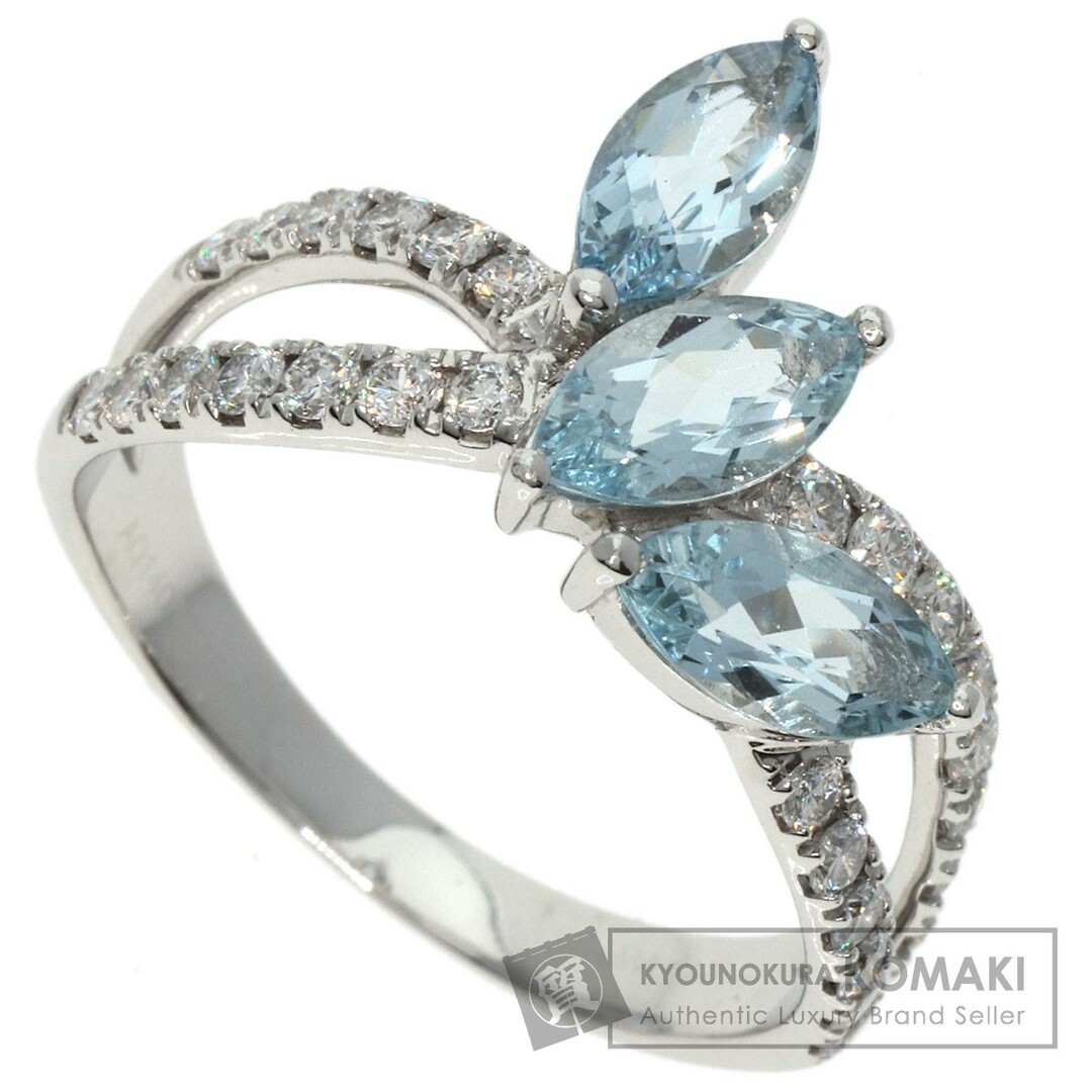 SELECT JEWELRY アクアマリン ダイヤモンド リング・指輪 K18WG ... SELECT JEWELRY ダイヤモンド リング・指輪 K18WG レディース