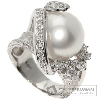 SELECT JEWELRY パール 真珠 ダイヤモンド リング・指輪 PT900 レディース(リング(指輪))