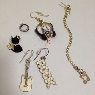 クレアーズ(claire's)のROCKテイスト ピアスセット(ピアス)