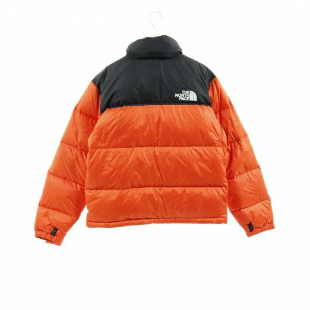 THE NORTH FACE(ザノースフェイス)のWHITE LABE M'S 1996 ECO NUPTSE JACKET ダウンジャケット オレンジ ブラック メンズのジャケット/アウター(ダウンジャケット)の商品写真