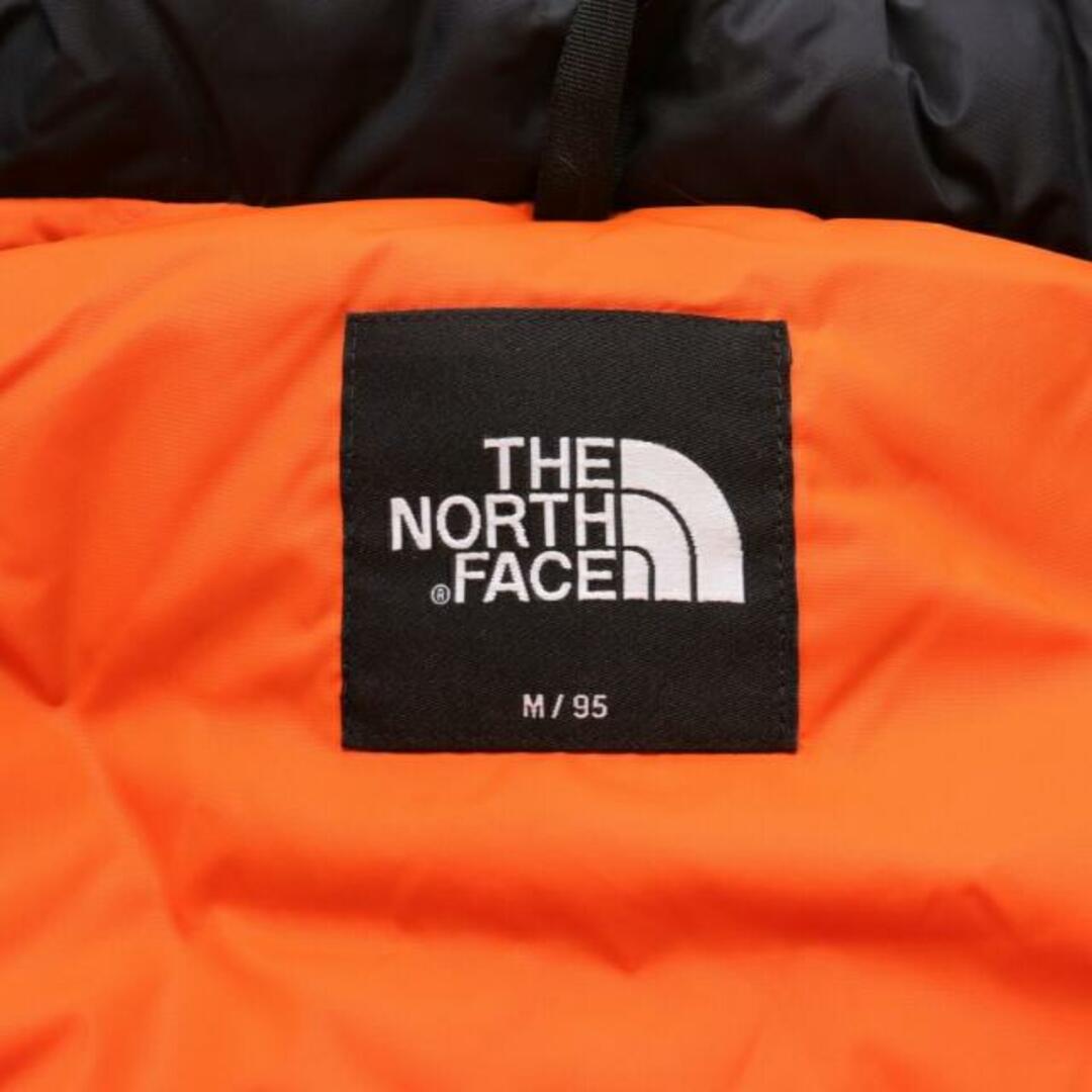 THE NORTH FACE(ザノースフェイス)のWHITE LABE M'S 1996 ECO NUPTSE JACKET ダウンジャケット オレンジ ブラック メンズのジャケット/アウター(ダウンジャケット)の商品写真