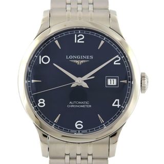 ロンジン(LONGINES)の【新品】ロンジン レコード L2.820.4.96.6 SS 自動巻(腕時計(アナログ))