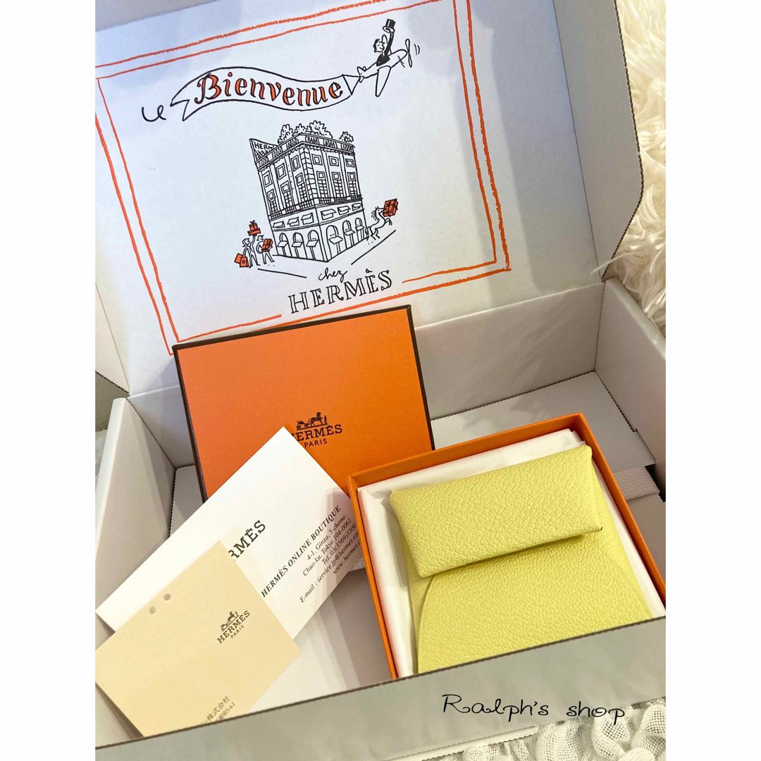 正規オンライン購入/新品未使用♡HERMES バスティア コインケース