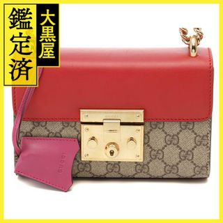 Gucci - グッチ GGスプリームパドロックGGスモールショルダーバッグ