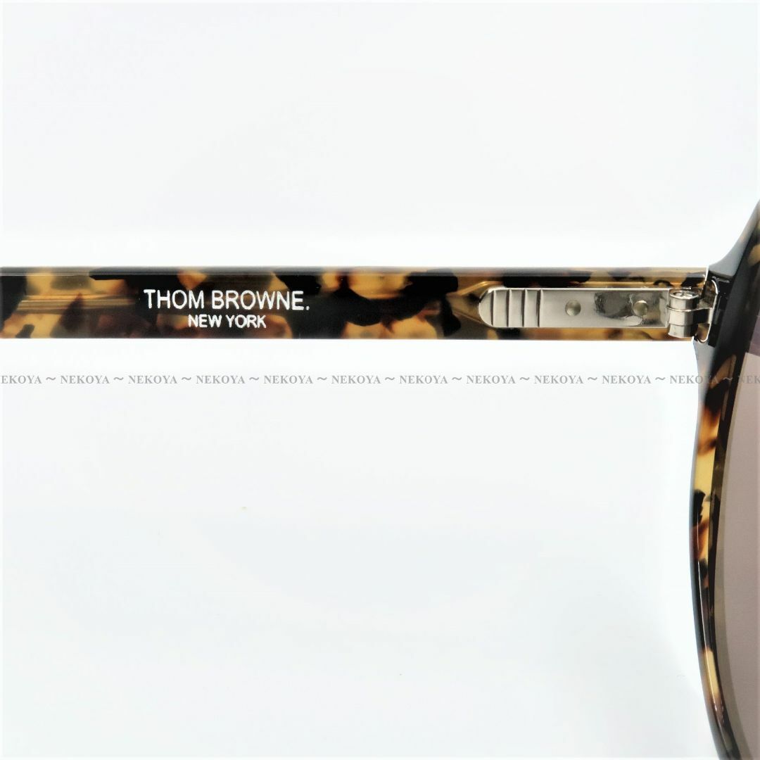 THOM BROWNE(トムブラウン)の【訳アリSALE】THOM BROWNE　TBS409-58　サングラス　ハバナ メンズのファッション小物(サングラス/メガネ)の商品写真