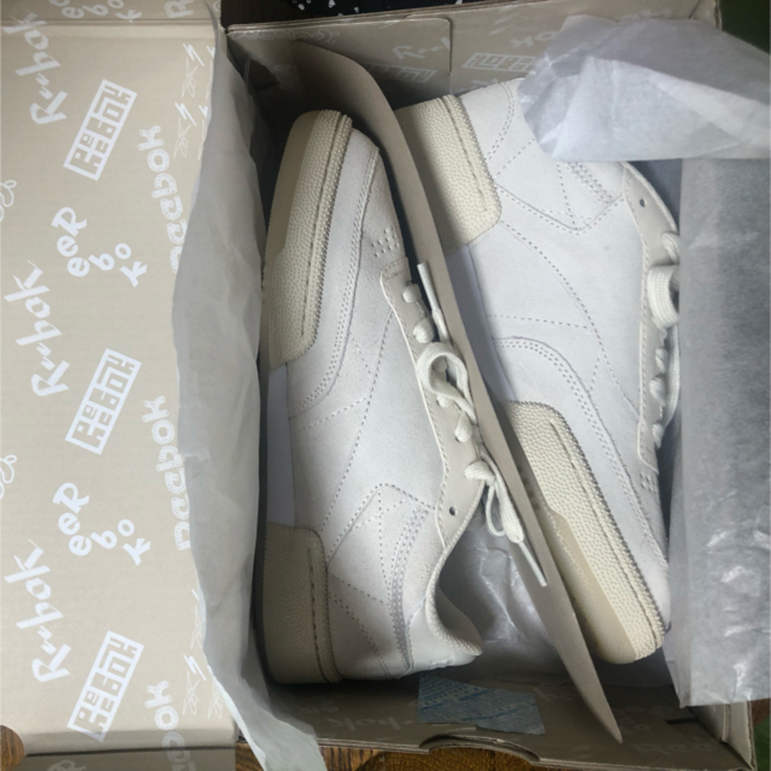 はこぽす対応商品】 Reebok SixTONES CLUB C85 VINTAGE 24.0cm