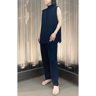 theory - theory 21AW Crepe 重ね着風トップス キャロットパンツ