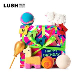 ラッシュ(LUSH)のLUSH ハッピーバスデイギフト入浴剤(入浴剤/バスソルト)