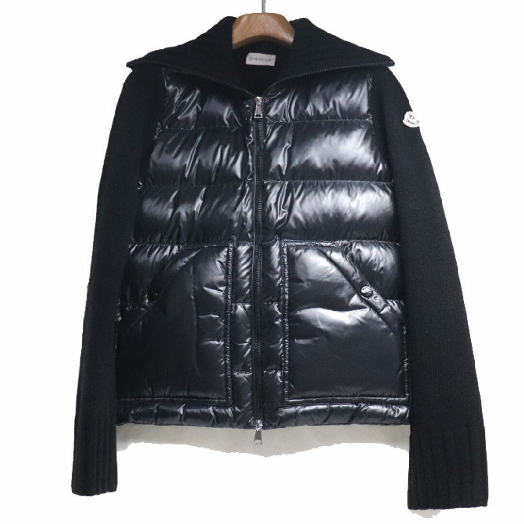 MONCLER モンクレール ダウンカーディガン ブラック