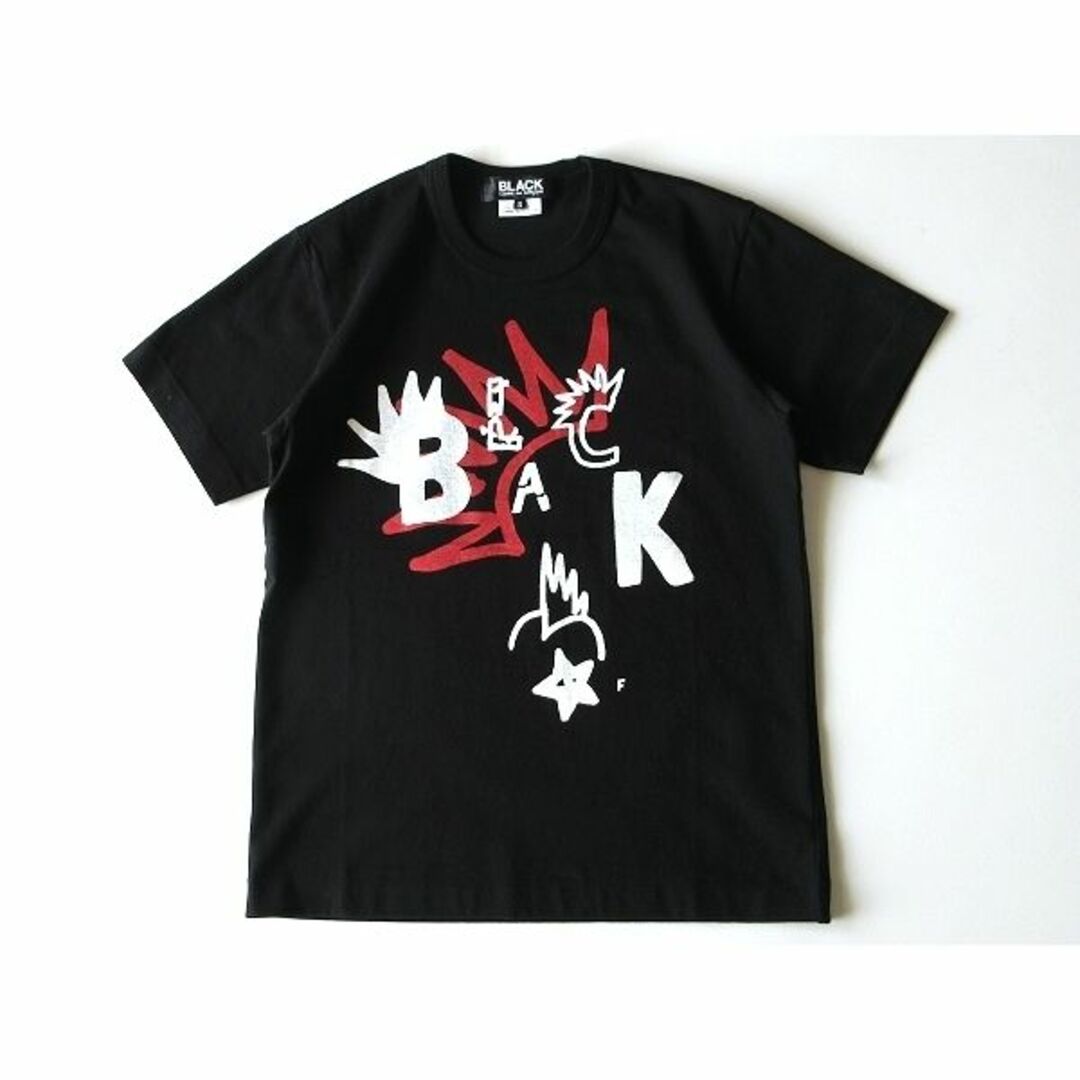 BLACK COMME des GARCONS(ブラックコムデギャルソン)の未使用 ブラックコムデギャルソン フィリップパゴウスキー Tシャツ S 男女着可 レディースのトップス(Tシャツ(半袖/袖なし))の商品写真