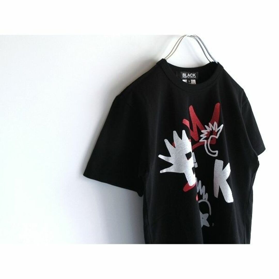 BLACK COMME des GARCONS(ブラックコムデギャルソン)の未使用 ブラックコムデギャルソン フィリップパゴウスキー Tシャツ S 男女着可 レディースのトップス(Tシャツ(半袖/袖なし))の商品写真