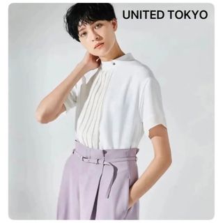 ユナイテッドトウキョウ(UNITED TOKYO)の新品タグ付✨完売品✨UNITED TOKYO 白 半袖 ブラウス 人気 即日発送(シャツ/ブラウス(半袖/袖なし))