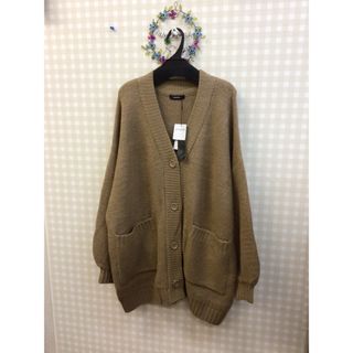 メルロー(merlot)の【新品】merlotニットビックカーディガン(ニット/セーター)