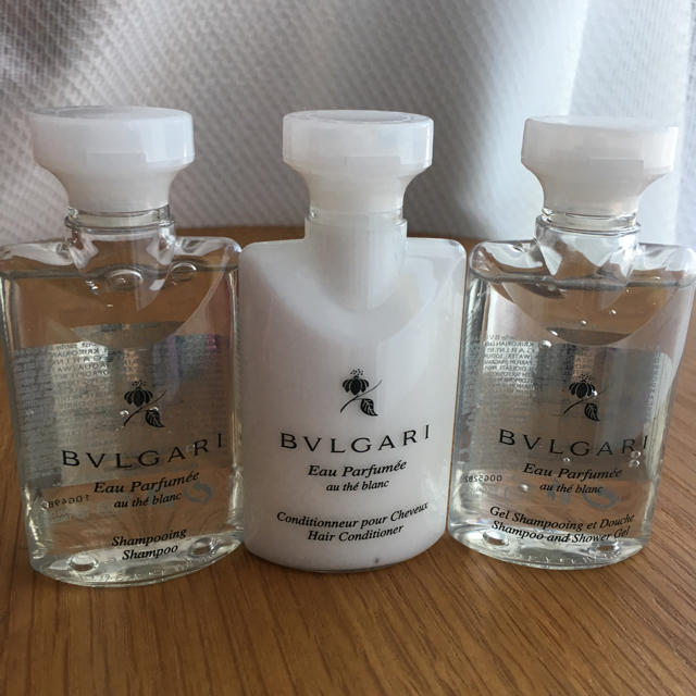 BVLGARI(ブルガリ)のモテ香♡ブルガリ♡シャンプーコンディショナーシャンプージェル！ コスメ/美容のキット/セット(サンプル/トライアルキット)の商品写真