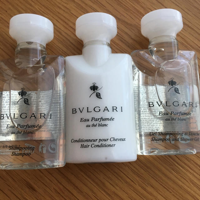 BVLGARI(ブルガリ)のモテ香♡ブルガリ♡シャンプーコンディショナーシャンプージェル！ コスメ/美容のキット/セット(サンプル/トライアルキット)の商品写真